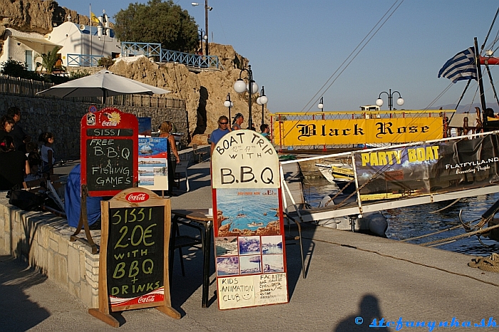 Hlavné atrakcie prístavu v Hersonisose na Kréte