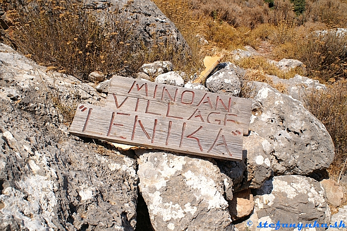 Tu niekde v Deads gorge bolo staré minójske sídlo Lenika