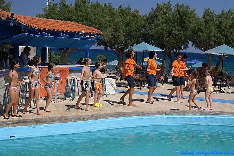 Zábava v hoteli Blue Sea, Ierapetra, Kréta