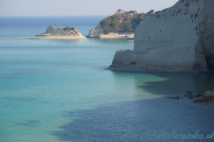 Korfu, Peroulades, pláž Logas