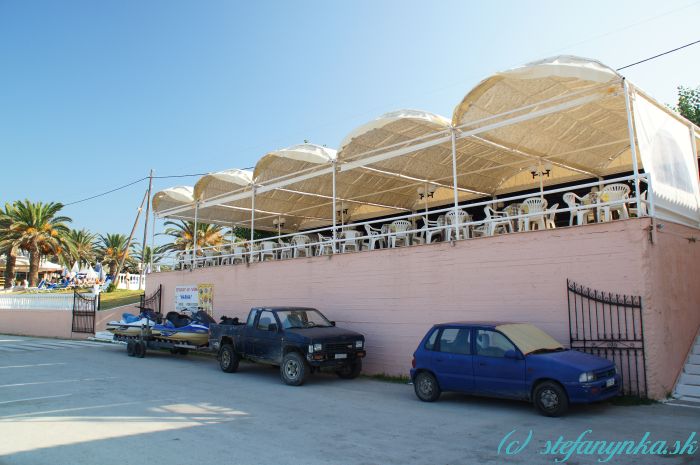 Hotel Alkyon Beach, Korfu - taverna Marina pred hotelom