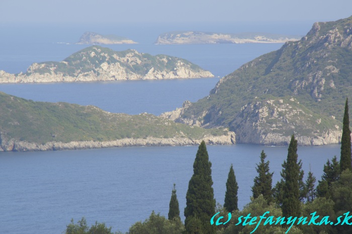 Agios Georgios north - Pohľad z Kalderimi na Porto Timoni