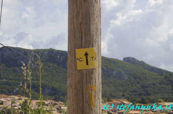 Corfu trail (smerovka v Krini)