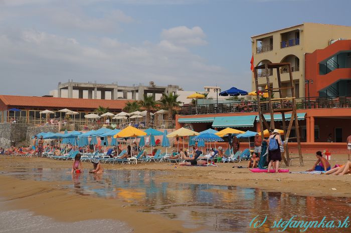 Hotel Agelia Beach, Sfakaki - pláž