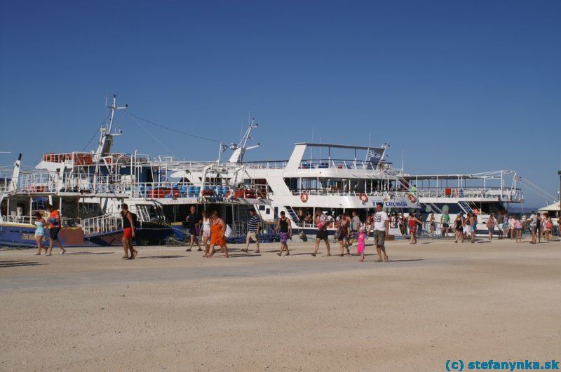 Prístav v hlavnom meste Zante určený pre výletné lode