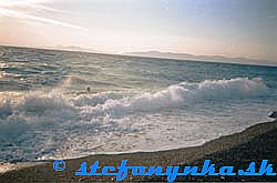 Rodos, 1997. Egejské more na severovýchodnom cípe Rodosu