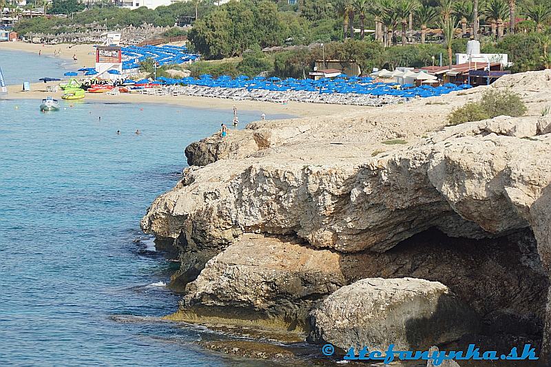 Morské jaskyne pri Agia Napa