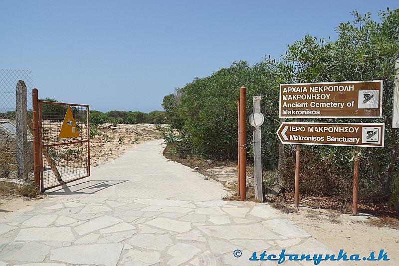 Ancient cemetery of Makronisos