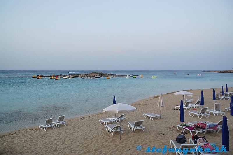 Protaras - pláž Fig Tree Bay