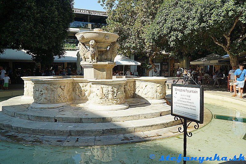 Heraklion. Morozini fountain