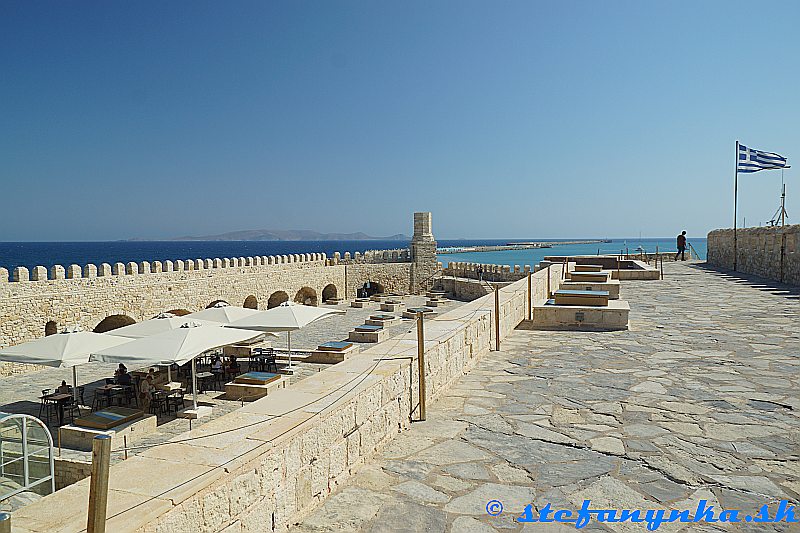 Heraklion. Pevnosť Rocca a Mare (Koules)