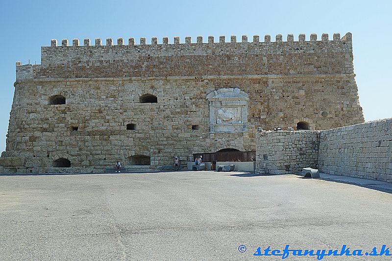 Heraklion. Pevnosť Rocca a Mare (Koules)