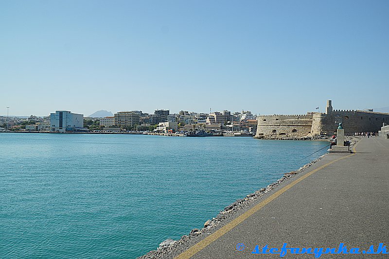 Heraklion. Pevnosť Rocca a Mare (Koules)