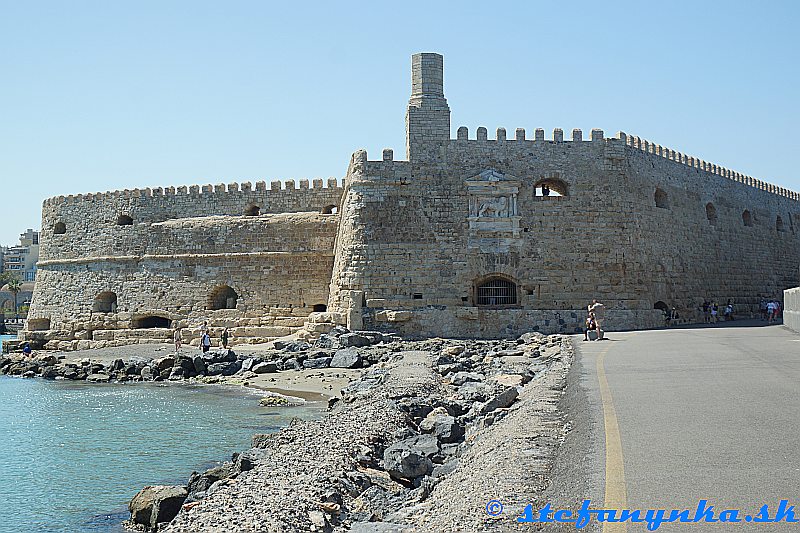 Heraklion. Pevnosť Rocca a Mare (Koules)