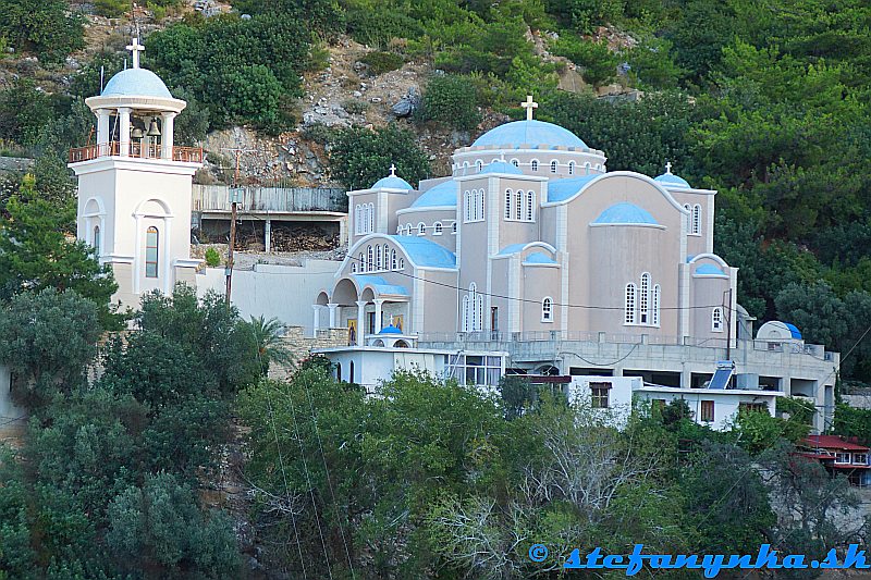 Rouvas gorge. Agios Nikolaos monastery