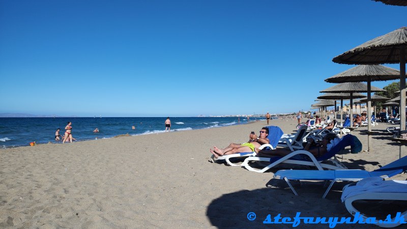 Hotel Dessole Dolphin Bay, Amoudara, Kréta - pláž