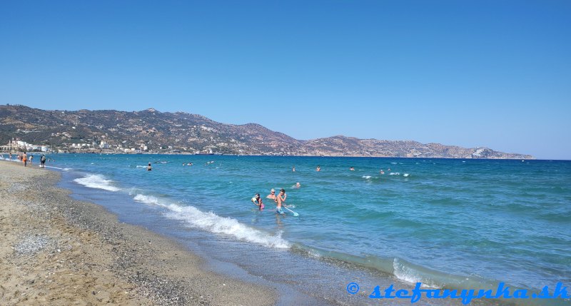 Hotel Dessole Dolphin Bay, Amoudara, Kréta - pláž