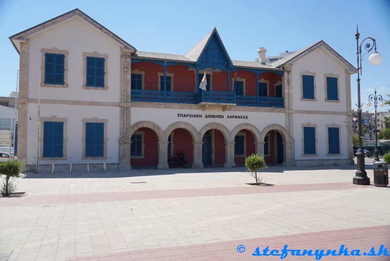 Larnaka - Námestie Európy Larnaka - Námestie Európy