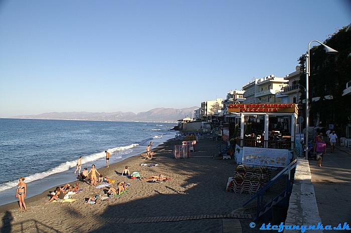 Hersonisos, Kréta - pláž