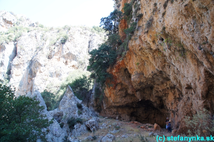 Agios Antonios gorge, Kréta, Stefanynka, Lunch place