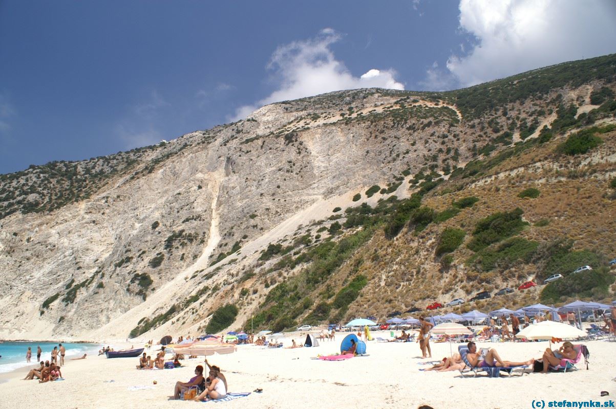 Pláž Myrtos, Kefalónia