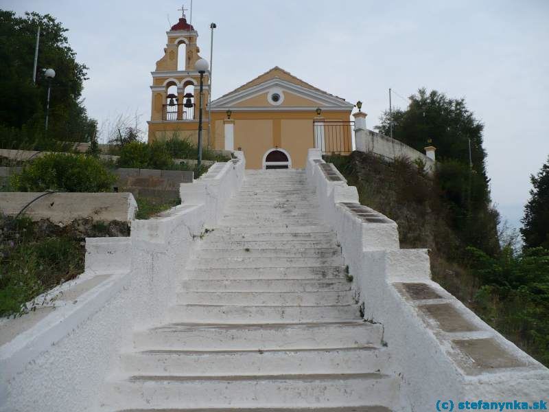 Korfu. Argyrades, kostol Agios Ioanis