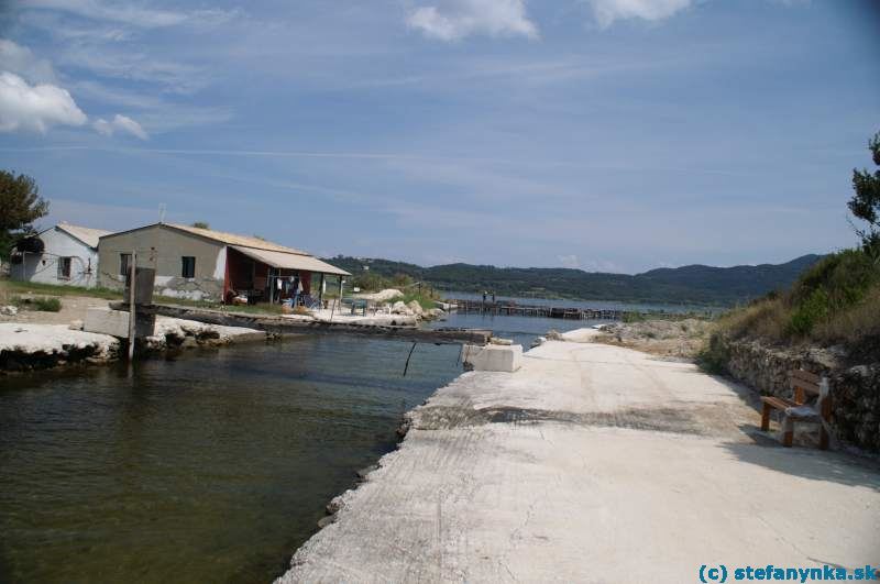 Jazero Korisson, Korfu
