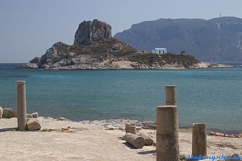 Kos, ostrov Kastri z Kos, Agios Stefanos