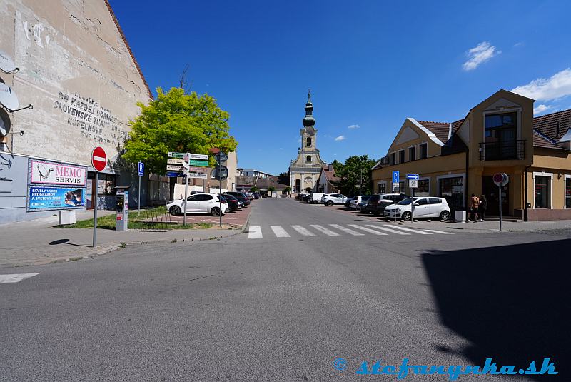 Komárno. Kostol ev. cirkvi
