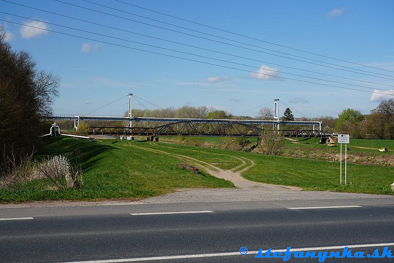 Holíč - Hodonín. Železničný most