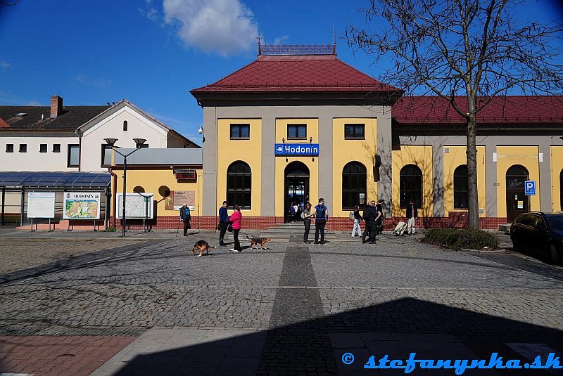 Hodonín. Stanica