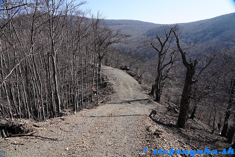 Z Kostolného vrchu pod Čmelok